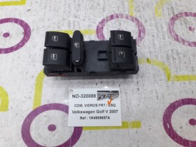 Comando de Vidros Frt / Esq Volkswagen Golf V de 2007 - Ref OEM :  1K4959857A